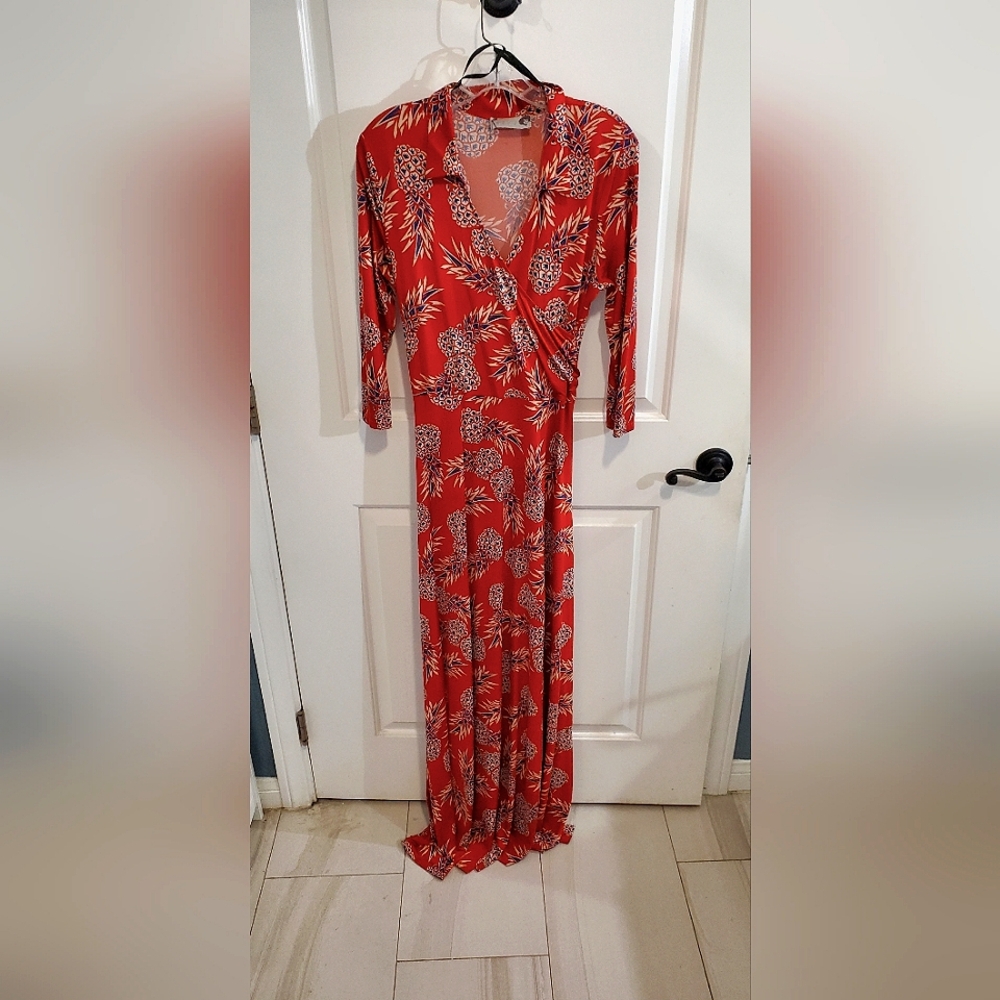 Charming 1940's Style Maxi Dress